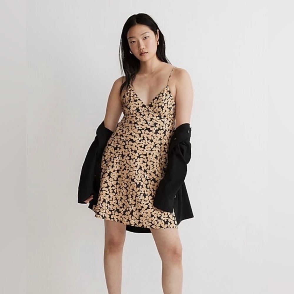 Madewell Layton Bonsai Bloom Mini Slip Sundress